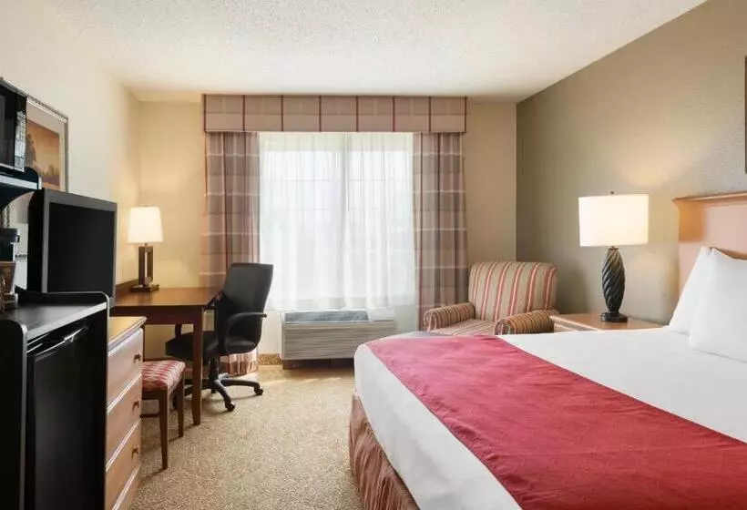 キングサイズベッドのスタンダードルーム, Country Inn & Suites By Radisson, Davenport, Ia