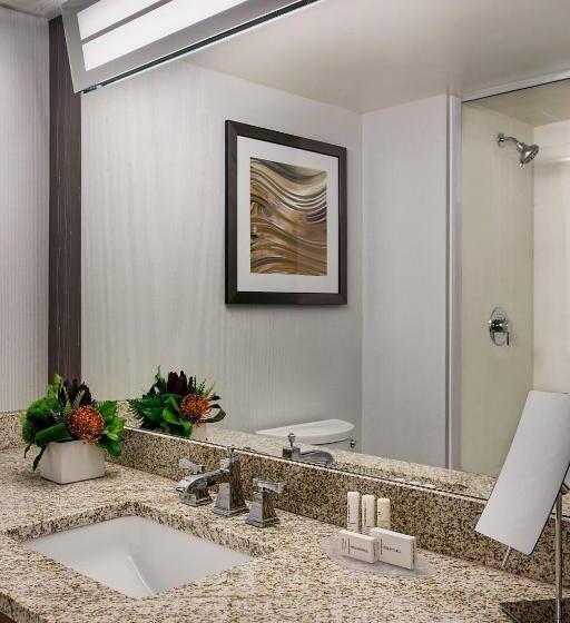 اتاق استاندارد با تخت بزرگ برای معلولان, Courtyard Grand Rapids Downtown