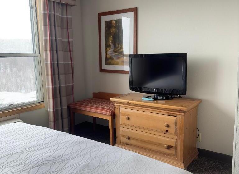 带大床的套房, Duluth Inn & Suites Near Spirit Mountain