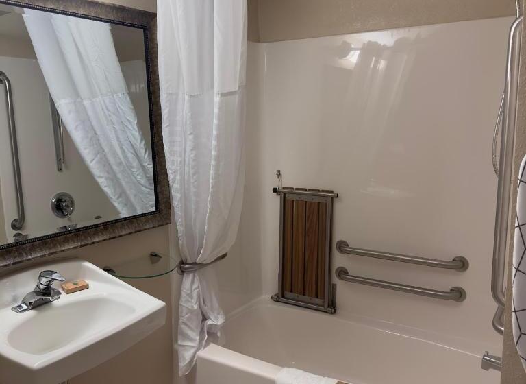 适合残疾人使用的标准间, Duluth Inn & Suites Near Spirit Mountain