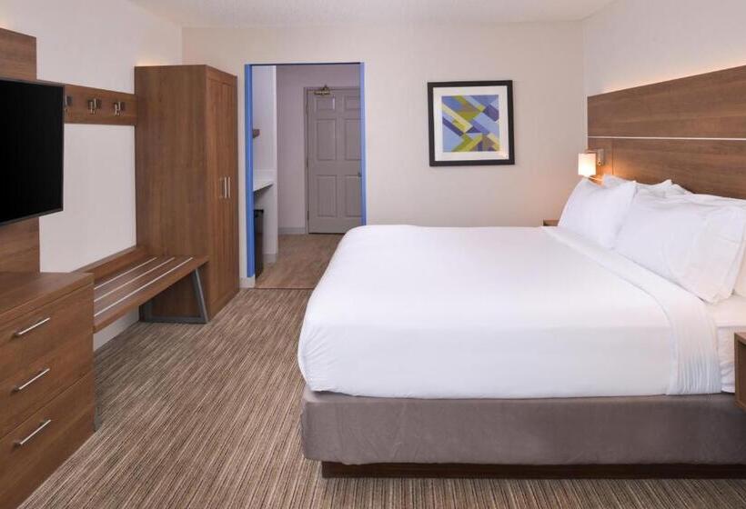 Suite met Kingsize Bed, Holiday Inn Express & Suites   Omaha   120th And Maple, An Ihg