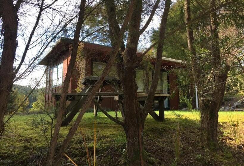חדר סטנדרט לשלושה עם חדר אמבטיה משוף, Kanuka Ridge Lodge