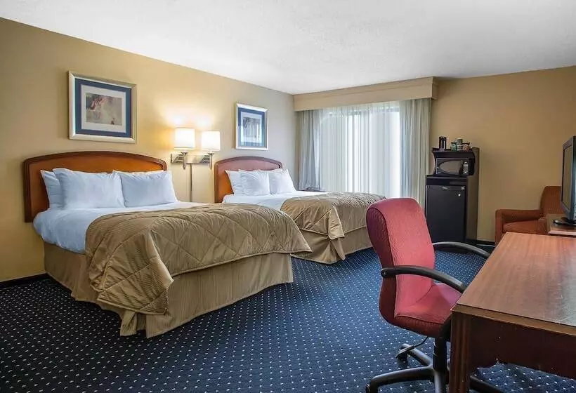 ２ダブルベッドのスタンダードルーム, Howard Johnson By Wyndham Merrillville