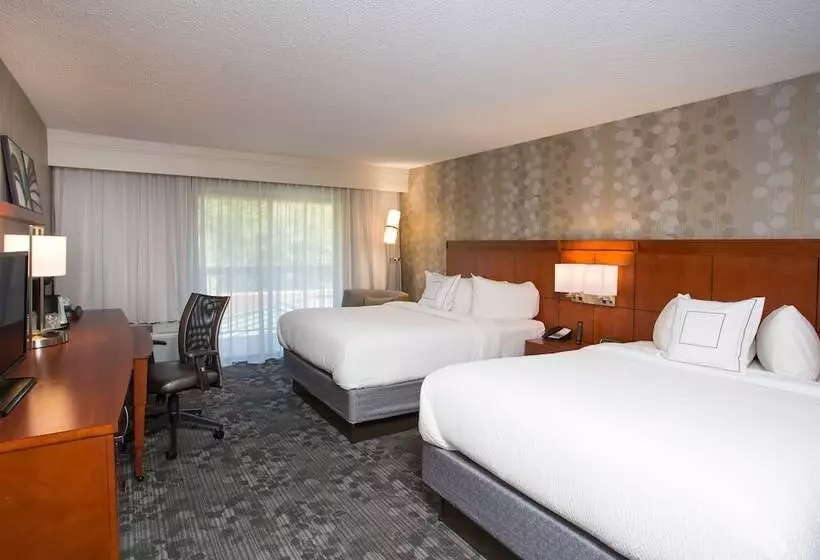 ２ダブルベッドのスタンダードルーム, Courtyard By Marriott Boston Westborough