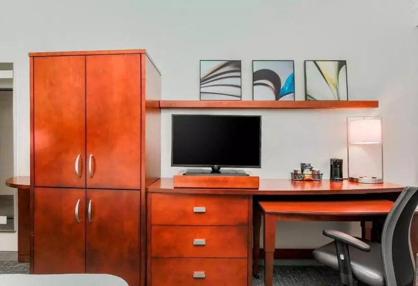 キングサイズベッドのスタンダードルーム, Courtyard By Marriott Orlando Lake Mary North