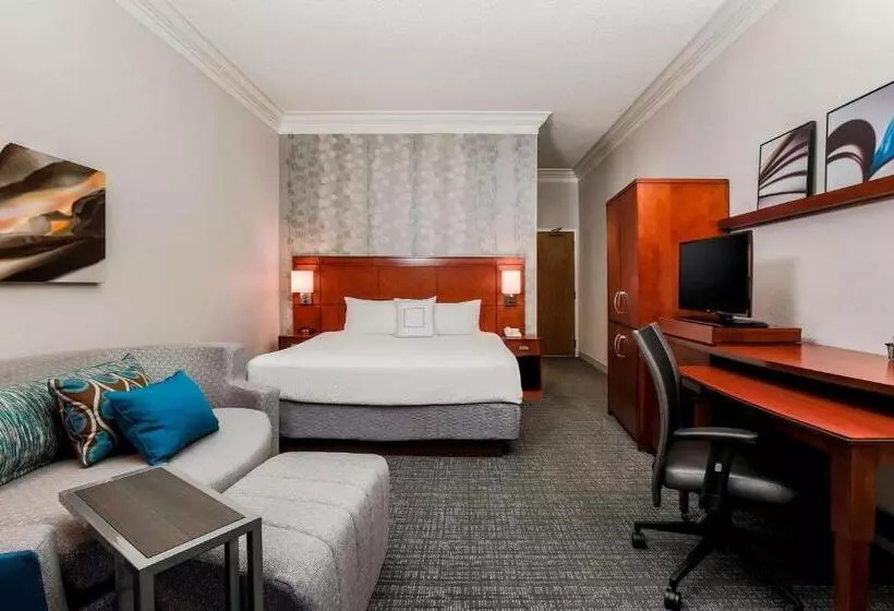 キングサイズベッドのスタンダードルーム, Courtyard By Marriott Orlando Lake Mary North