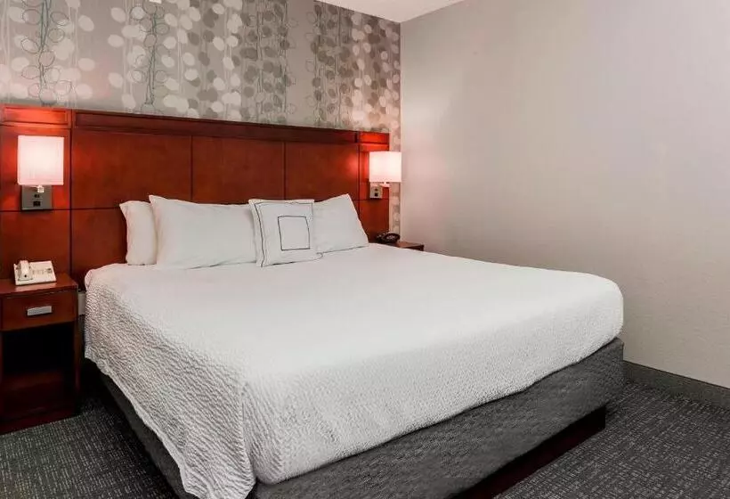 キングサイズベッドのスタンダードルーム, Courtyard By Marriott Orlando Lake Mary North