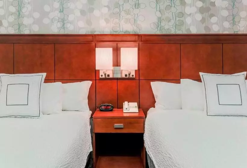 ２ダブルベッドのスタンダードルーム, Courtyard By Marriott Orlando Lake Mary North