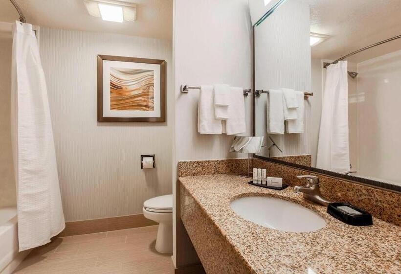 חדר דחוקס עם מיטת קינג, Courtyard By Marriott Orlando Lake Mary North