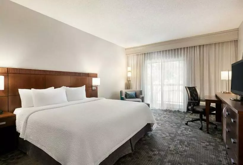 اتاق استاندارد با تخت بزرگ, Courtyard Lubbock