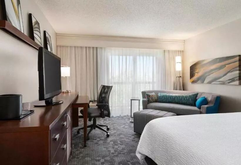 اتاق دلوکس مخصوص معلولین, Courtyard Lubbock