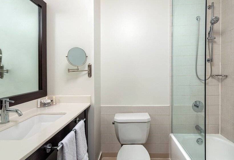 غرفه قياسيه سريرين مزدوجين, Courtyard New York Manhattan/times Square