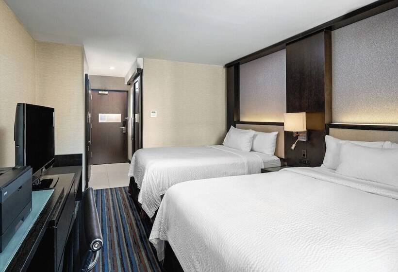 غرفه قياسيه سريرين مزدوجين, Courtyard New York Manhattan/times Square