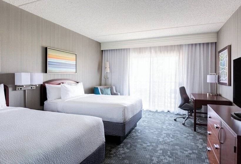 غرفه قياسيه سريرين مزدوجين, Courtyard By Marriott Scottsdale Old Town