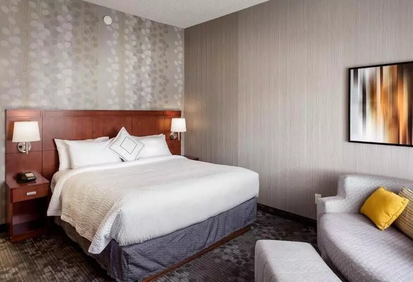 اتاق استاندارد با تخت بزرگ, Courtyard By Marriott Stockton