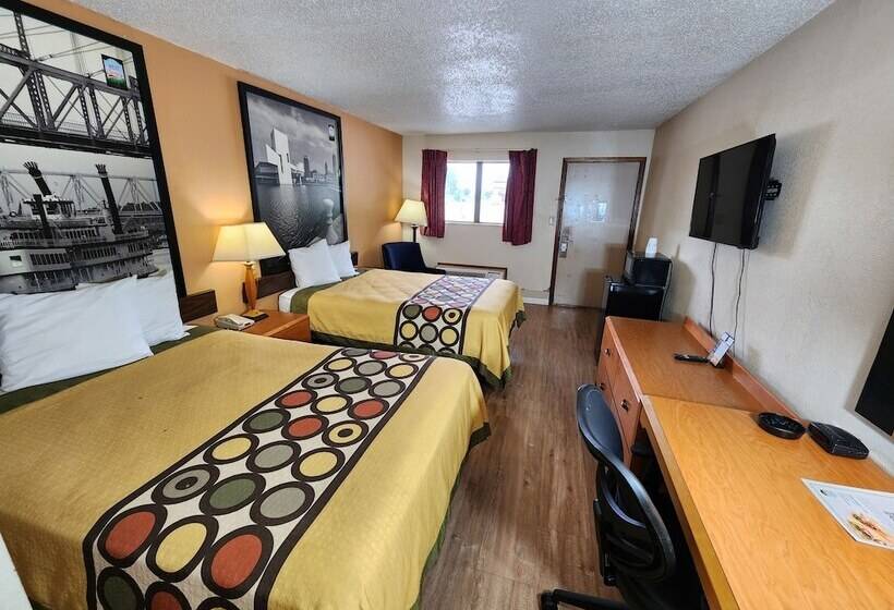 Номер Стандарт 2 Двуспальные Кровати, Westspring Inn   Westlake Cleveland