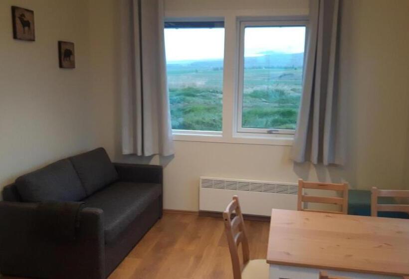 آپارتمان 1 خوابه, Hjartarstaðir Guesthouse