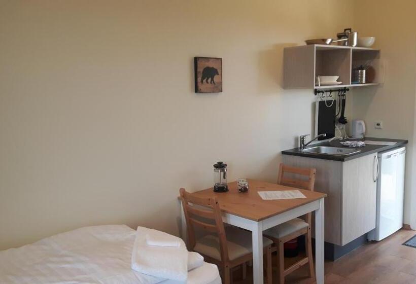استودیوی استاندارد, Hjartarstaðir Guesthouse