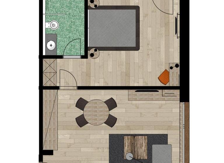 1ベッドルームエコノミーアパートメント, Chalet Obergurgl Luxury Apartments