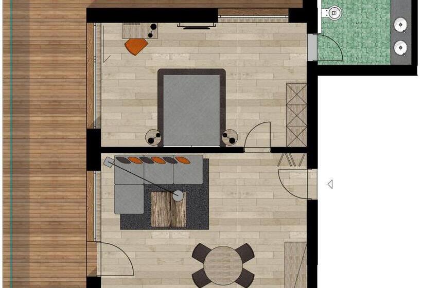 1ベッドルームアパートメント, Chalet Obergurgl Luxury Apartments