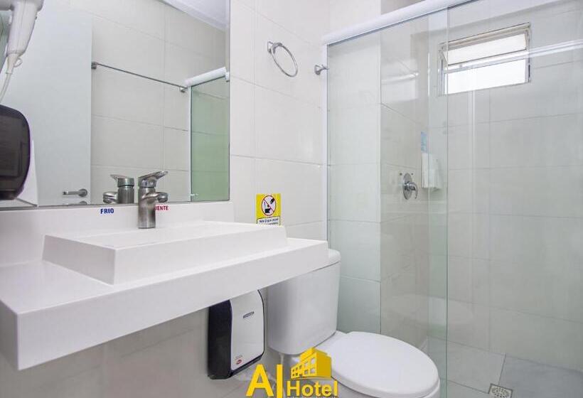 חדר סטנדרט לשלושה, Aj Hotel Chapecó   Fácil Acesso Pátio Shopping E Rótula Da Bandeira