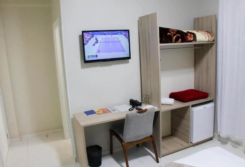 身障者適用スタンダードルーム, Aj Hotel Chapecó   Fácil Acesso Pátio Shopping E Rótula Da Bandeira