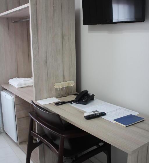 חדר סטנדרט מיטה זוגית, Aj Hotel Chapecó   Fácil Acesso Pátio Shopping E Rótula Da Bandeira