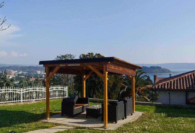 اتاق استاندارد با چشم‌انداز باغ, Villa Senegačnik