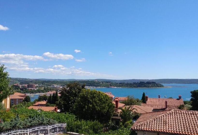 اتاق استاندارد با بالکن و چشمانداز دریا, Villa Senegačnik