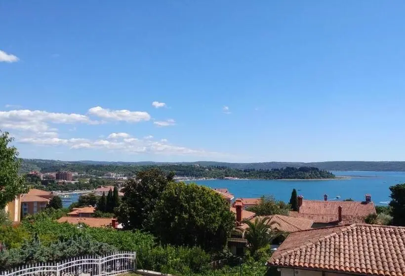 اتاق استاندارد با بالکن و چشم‌انداز دریا, Villa Senegačnik