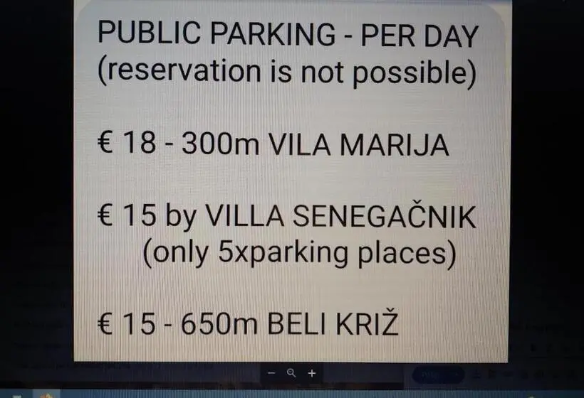اتاق استاندارد با سرویس بهداشتی مشترک, Villa Senegačnik