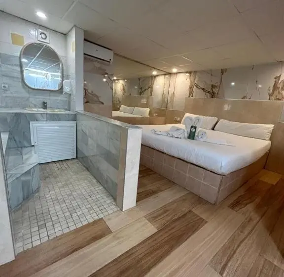 اتاق استاندارد با وان آب گرم, Hostal Avenida Andalucia   Solo Adultos