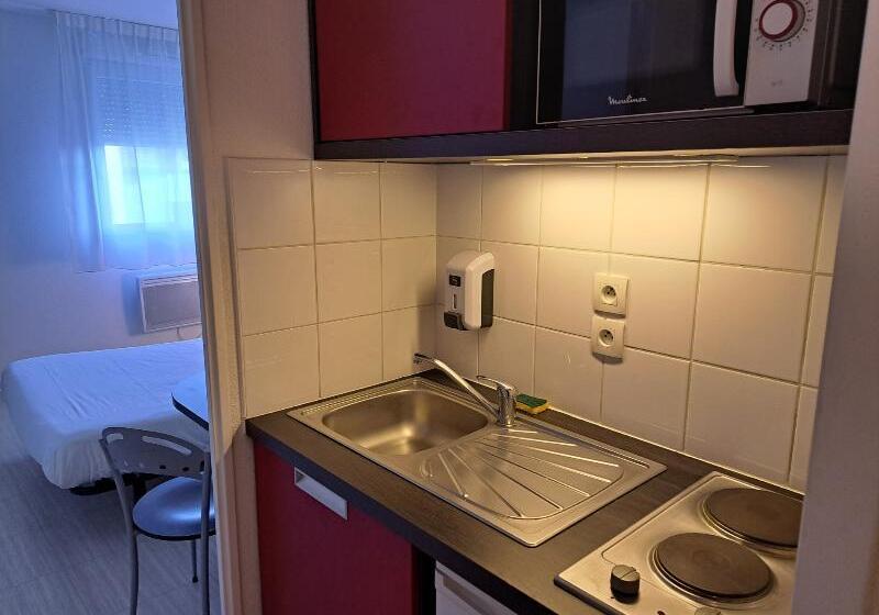 סטודיו סטנדרט עם מרפסת, Résidence Les Académies Aixoise