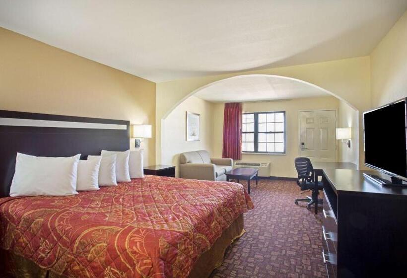 带大床的标准间, Days Inn By Wyndham Hammond