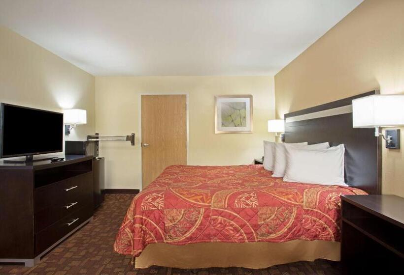 带大床的标准间, Days Inn By Wyndham Hammond