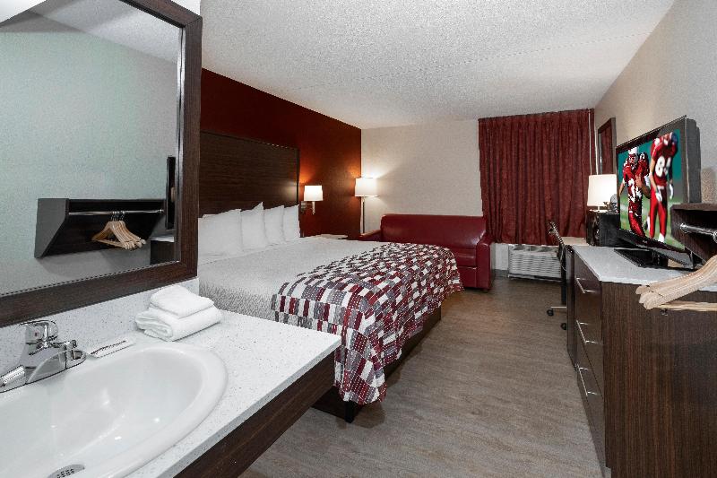 キングサイズベッドのスーペリアルーム, Red Roof Inn Leesburg, Va