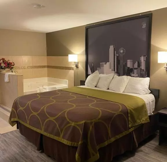 Deluxe Suite King Bed, Super 8 By Wyndham Terrell