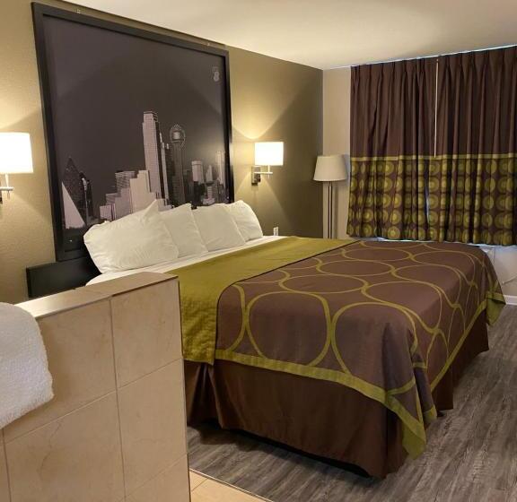 חדר דלוקס עם מיטת קינג, Super 8 By Wyndham Terrell