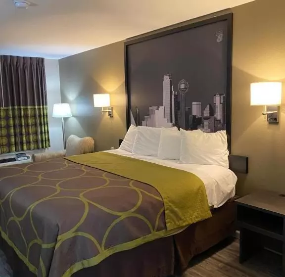 Standard-invahuone King-vuode, Super 8 By Wyndham Terrell
