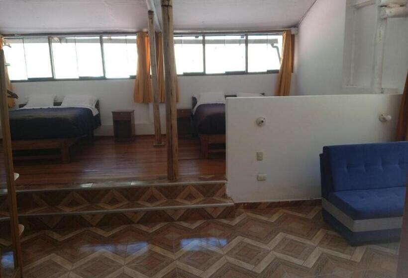 Номер Стандарт 2 Двуспальные Кровати, Casa Inka B&b