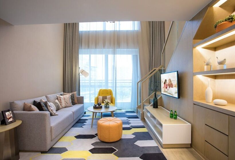 Апартаменты Deluxe 1 Спальня, Citadines Keqiao Shaoxing