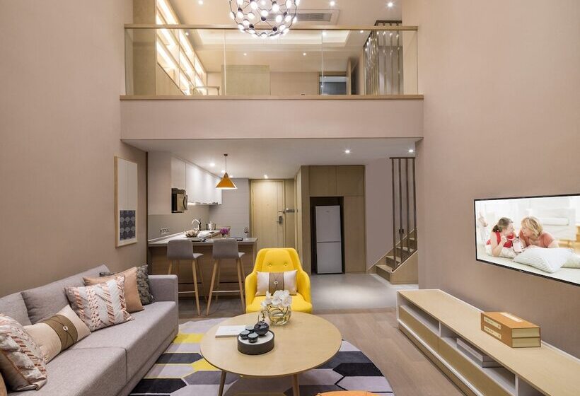 דירת דלוקס 2 חדרי שינה, Citadines Keqiao Shaoxing