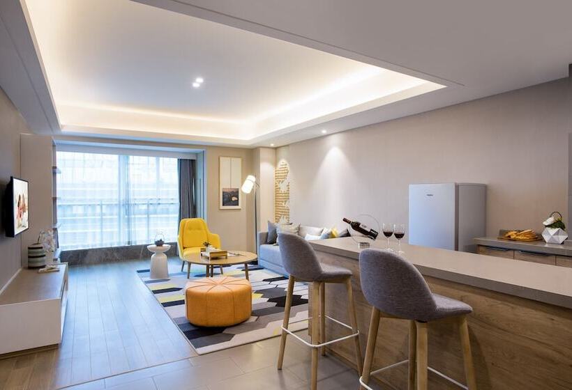 דירת אקזקיוטיב 2 חדרים, Citadines Keqiao Shaoxing