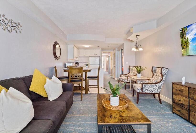 شقة غرفة واحدة مطلة على البحر, Daytona Beach Resort