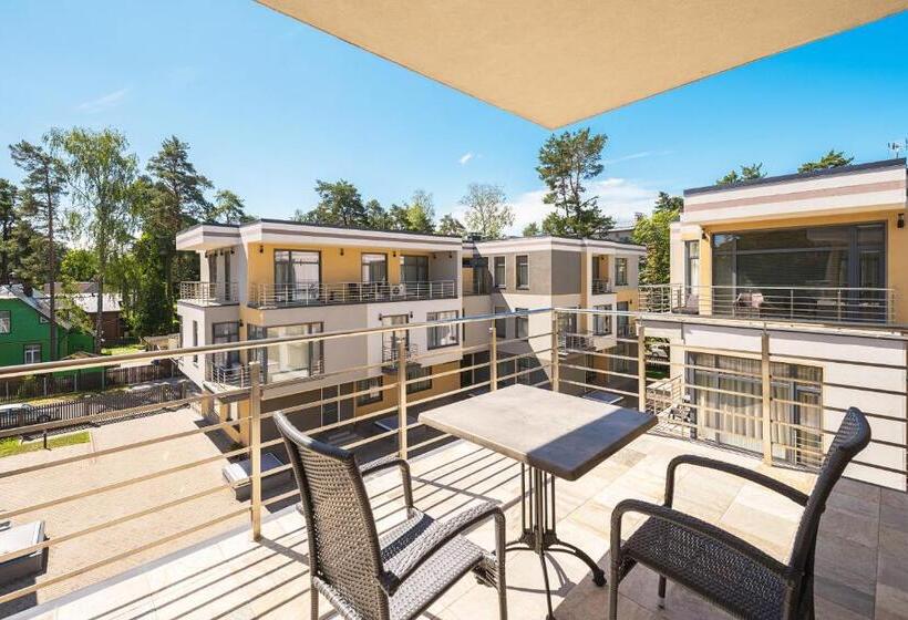 آپارتمان 1 خوابه با بالکن, Black Pearl Apartments