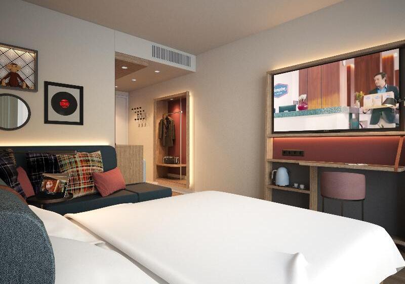 Номер Стандарт, Hampton By Hilton Alcobendas Madrid