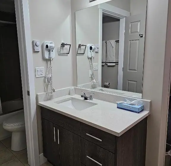 اتاق لوکس با تخت بزرگ, Western Budget Motel #1 Leduc/nisku