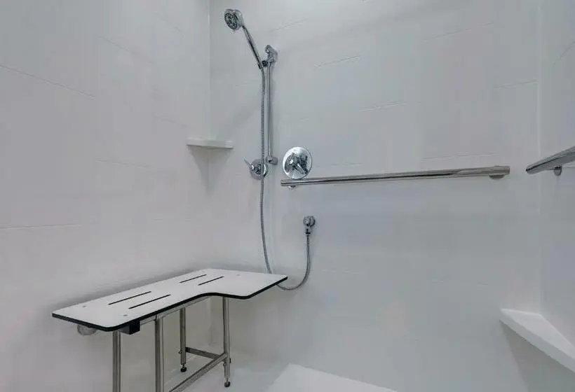 身障者適用キングサイズベッドルーム, Hampton Inn Patterson