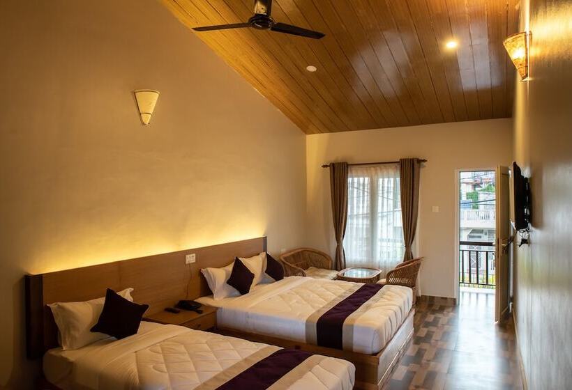 اتاق خانوادگی, Busy Bee Resort, Pokhara