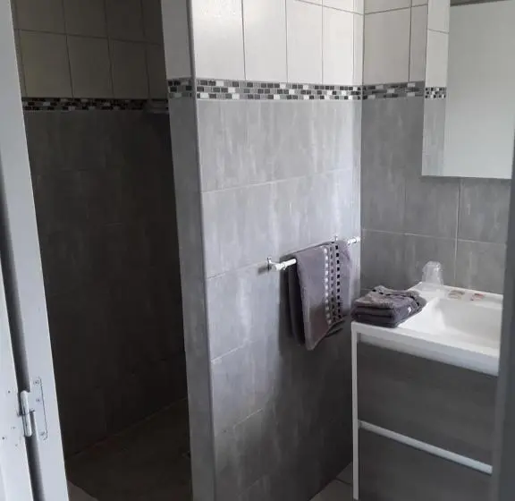 テラス付きスタンダードルーム, L Amarante Chambres D Hôtes Villefranche De Panat